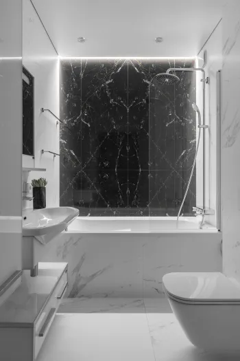 Интерьер ванной  смотреть на Basicdecor
