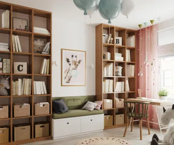 Интерьер детской  смотреть на Basicdecor