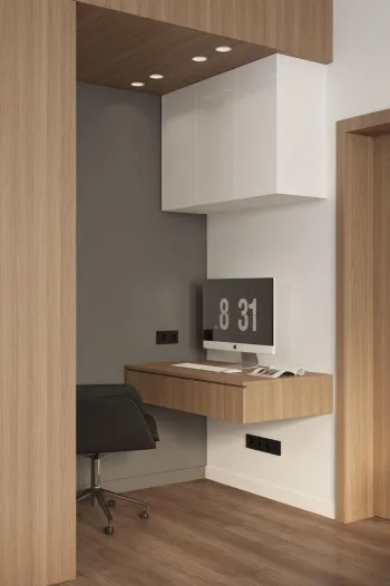 Интерьер c рабочим местом  смотреть на Basicdecor