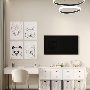 Интерьер детской  смотреть на Basicdecor