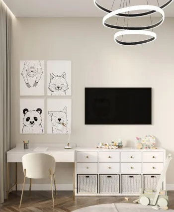 Интерьер детской  смотреть на Basicdecor