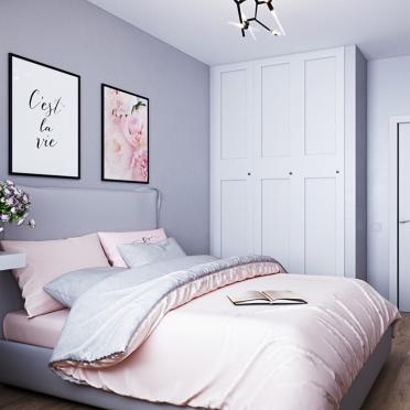 Интерьер спальни в скандинавском стиле смотреть на Basicdecor