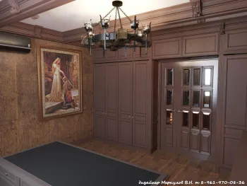 Интерьер гардеробной  смотреть на Basicdecor