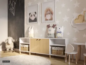 Интерьер детской в скандинавском стиле смотреть на Basicdecor