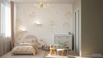 Интерьер детской  смотреть на Basicdecor