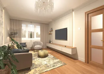 Интерьер гостиной  смотреть на Basicdecor