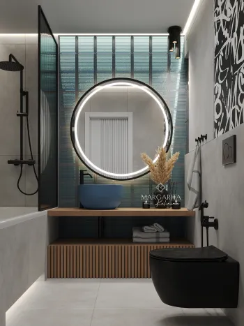 Интерьер ванной  смотреть на Basicdecor