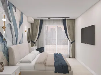 Интерьер спальни  смотреть на Basicdecor