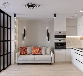 Интерьер гостиной  смотреть на Basicdecor
