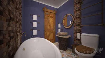 Интерьер ванной в стиле кантри смотреть на Basicdecor