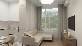 Интерьер гостиной  смотреть на Basicdecor