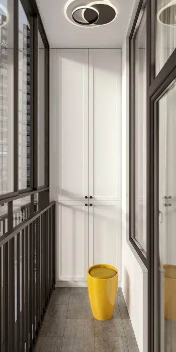 Интерьер балкона  смотреть на Basicdecor