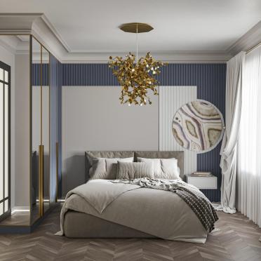 Интерьер спальни  смотреть на Basicdecor