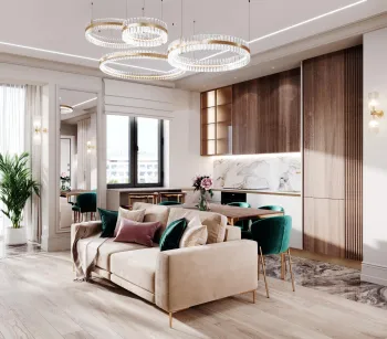 Интерьер гостиной  смотреть на Basicdecor