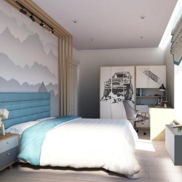 Интерьер детской  смотреть на Basicdecor