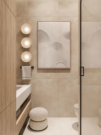 Интерьер ванной  смотреть на Basicdecor