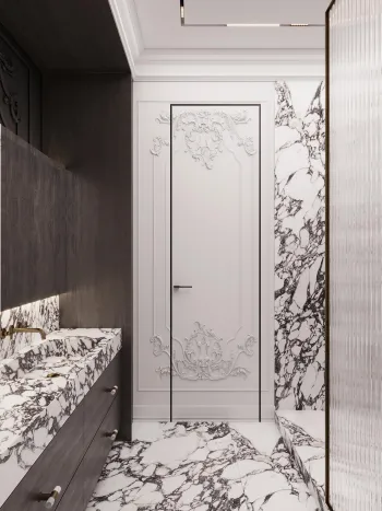 Интерьер ванной  смотреть на Basicdecor