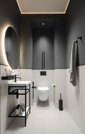 Интерьер ванной  смотреть на Basicdecor