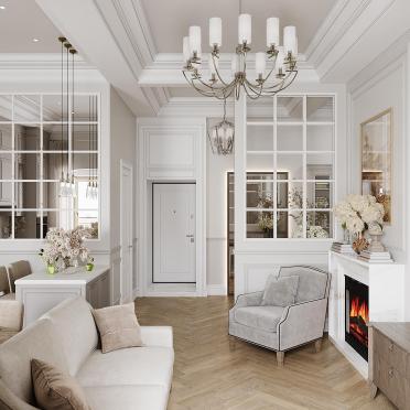 Интерьер гостиной  смотреть на Basicdecor