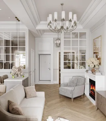 Интерьер гостиной  смотреть на Basicdecor