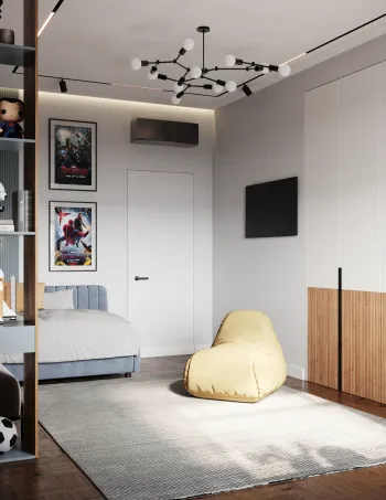 Интерьер детской  смотреть на Basicdecor