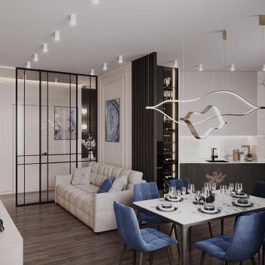 Интерьер гостиной  смотреть на Basicdecor