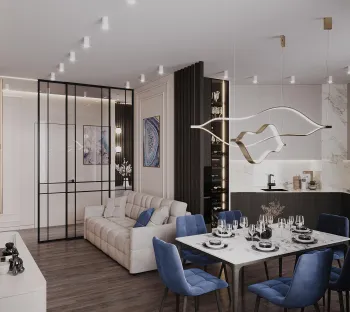 Интерьер гостиной  смотреть на Basicdecor