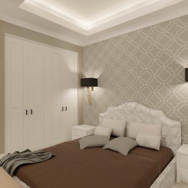 Интерьер спальни cветильниками над кроватью  смотреть на Basicdecor