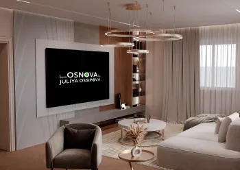 Интерьер гостиной  смотреть на Basicdecor