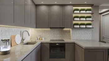 Интерьер кухни  смотреть на Basicdecor