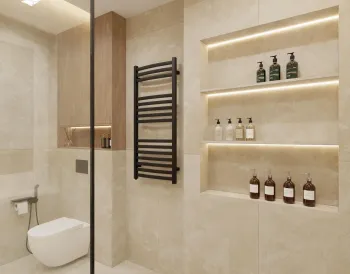 Интерьер ванной  смотреть на Basicdecor
