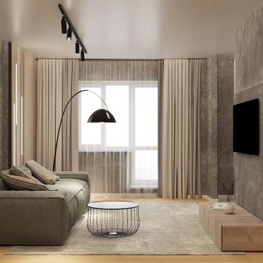 Интерьер гостиной  смотреть на Basicdecor