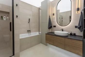 Интерьер ванной  смотреть на Basicdecor