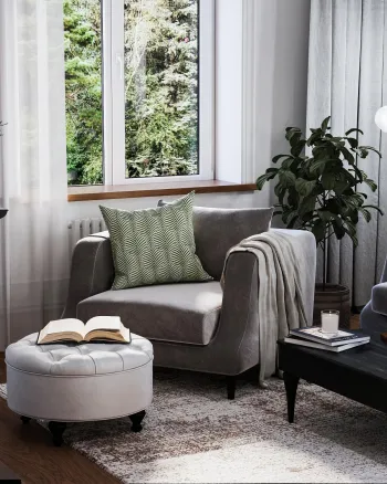 Интерьер гостиной  смотреть на Basicdecor