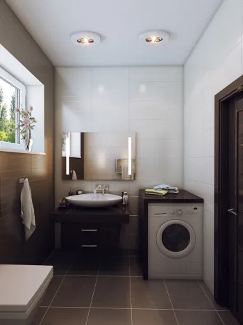 Интерьер ванной  смотреть на Basicdecor