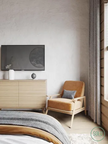 Интерьер спальни  смотреть на Basicdecor