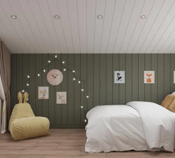 Интерьер детской и спальни  смотреть на Basicdecor