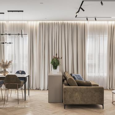 Интерьер гостиной  смотреть на Basicdecor