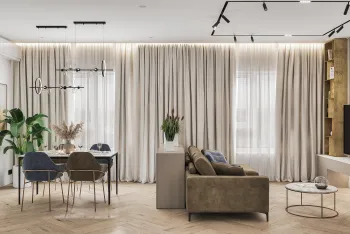 Интерьер гостиной  смотреть на Basicdecor