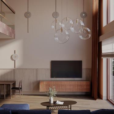 Интерьер гостиной  смотреть на Basicdecor
