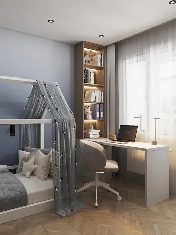 Интерьер детской  смотреть на Basicdecor
