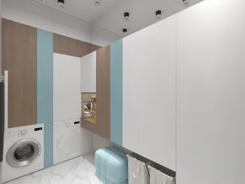 Интерьер с постирочной  смотреть на Basicdecor