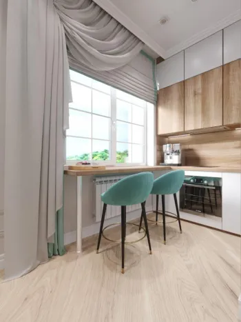 Интерьер кухни в неоклассике смотреть на Basicdecor