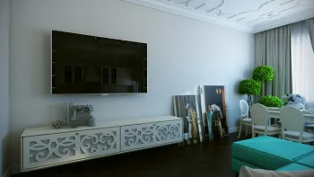 Интерьер гостиной  смотреть на Basicdecor