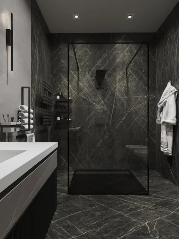 Интерьер ванной  смотреть на Basicdecor
