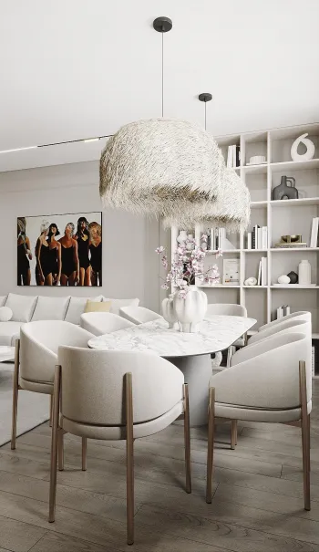 Интерьер столовой  смотреть на Basicdecor