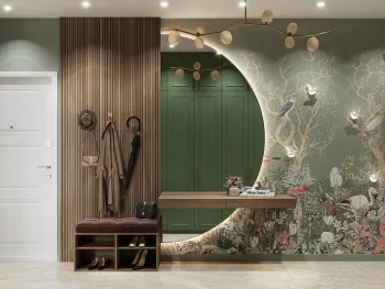 Интерьер прихожей  смотреть на Basicdecor
