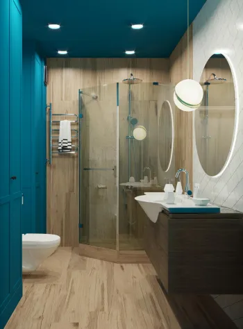Интерьер ванной  смотреть на Basicdecor