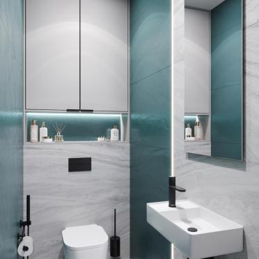 Интерьер ванной  смотреть на Basicdecor