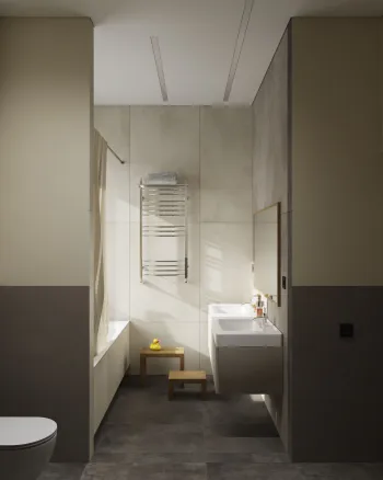Интерьер ванной  смотреть на Basicdecor